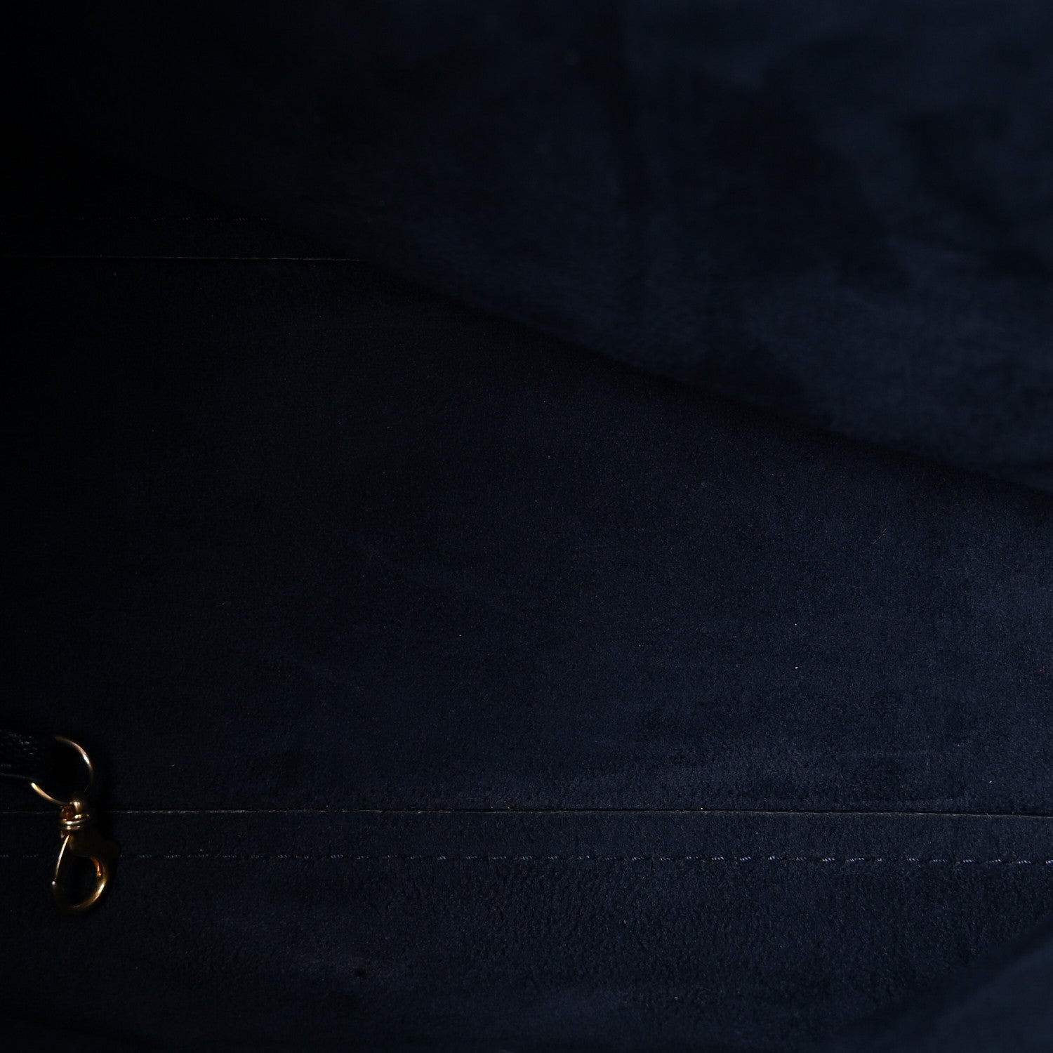 Caviar Small Studded Deauville Tote Navy