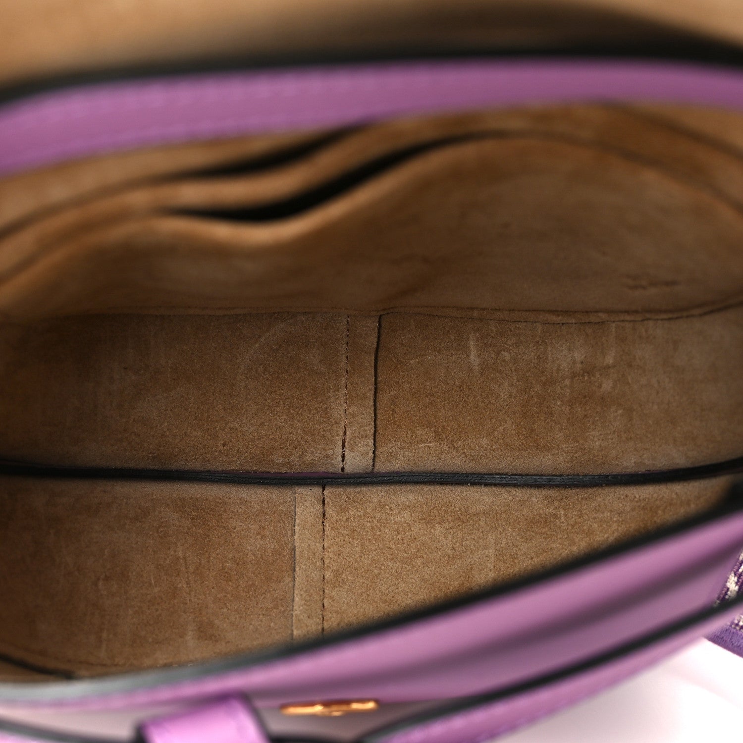 Calfskin Jacquard Mini Gate Dual Bag Guimauve