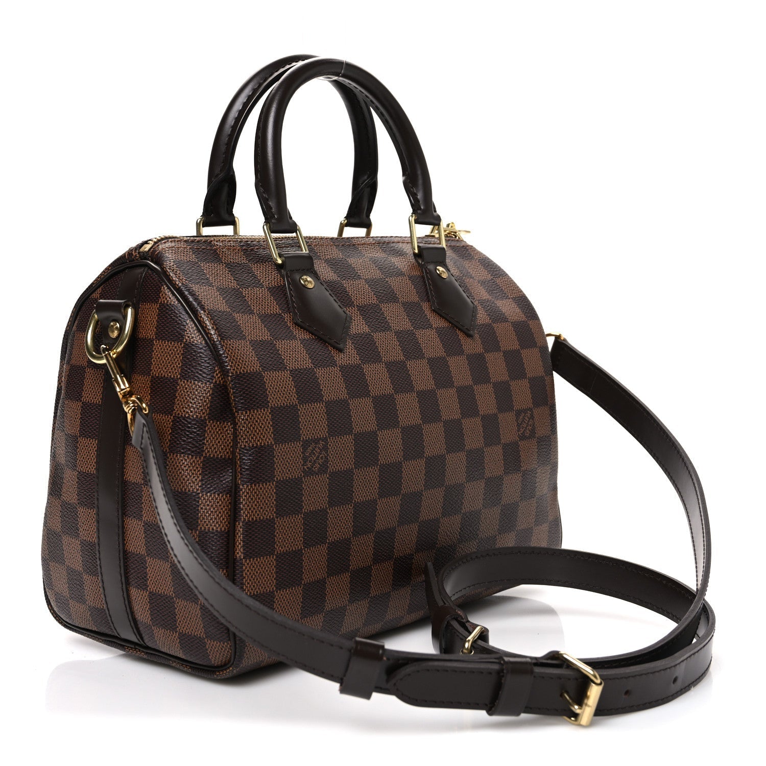 Damier Ebene Speedy Bandouliere 25
