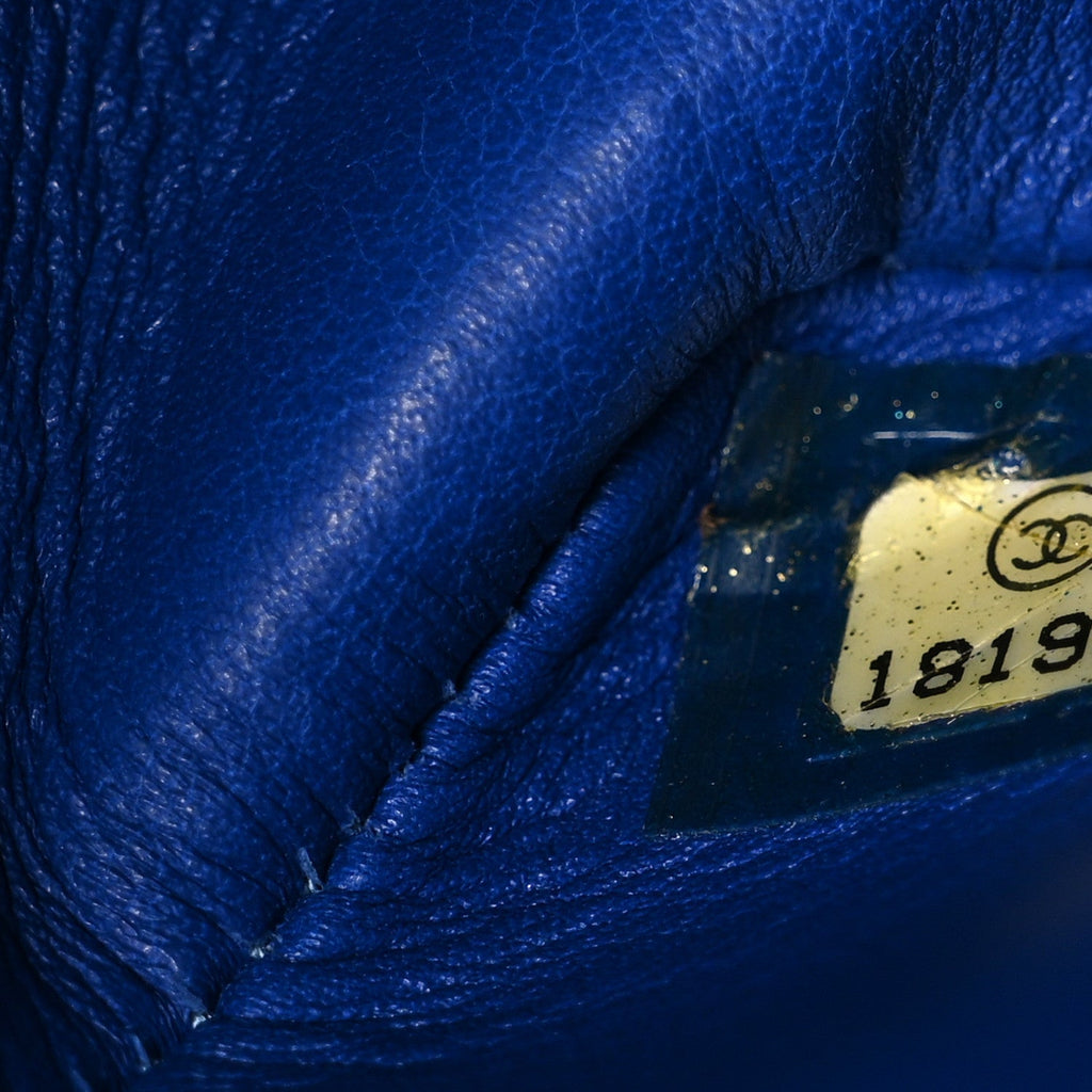 Galuchat Stingray Small Boy Flap Blue