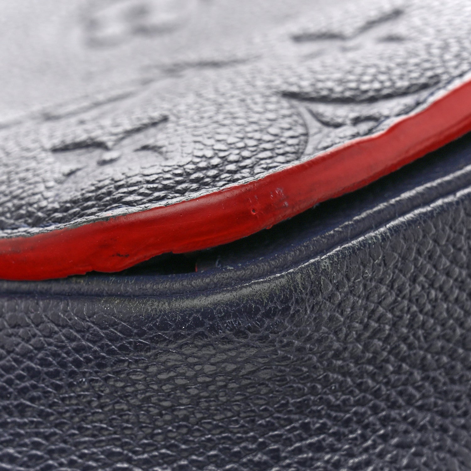 Empreinte Pochette Metis Marine Rouge