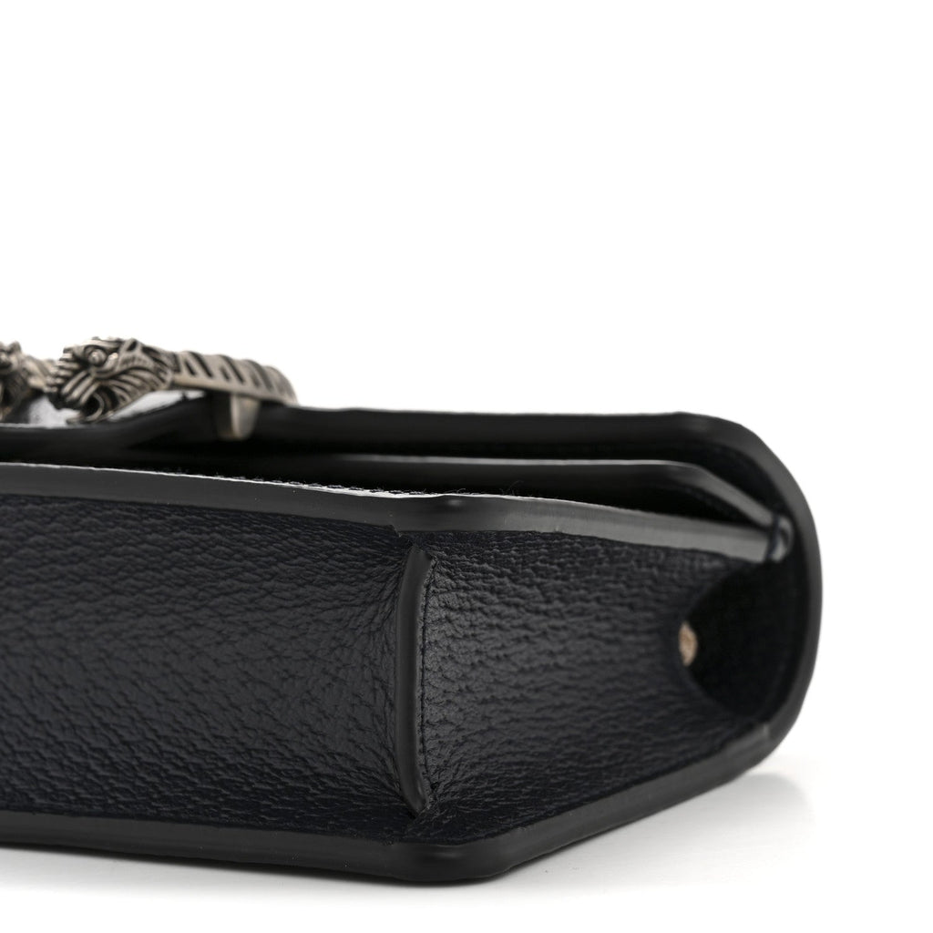 GG Supreme Monogram Textured Dollar Calfskin Super Mini Dionysus Shoulder Bag Beige Blue
