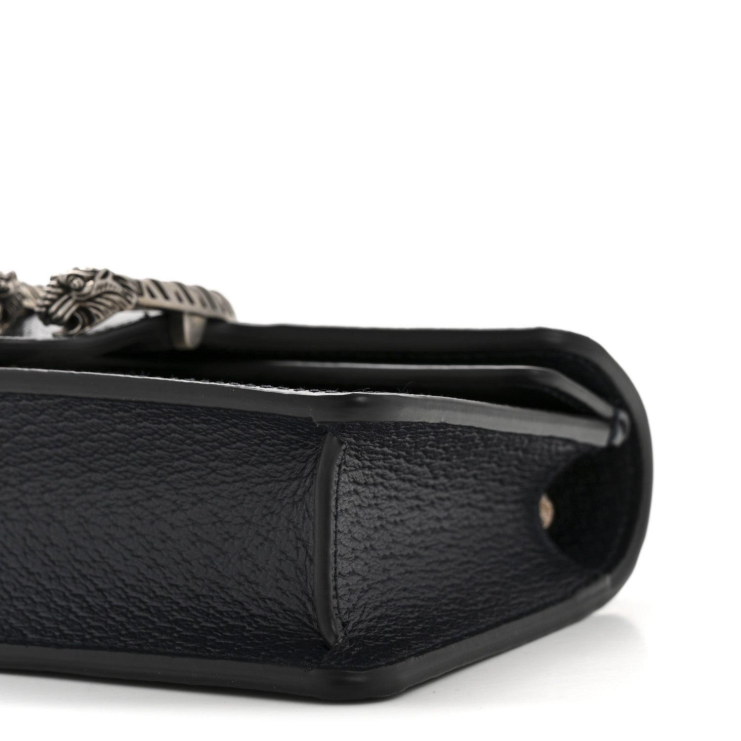 GG Supreme Monogram Textured Dollar Calfskin Super Mini Dionysus Shoulder Bag Beige Blue