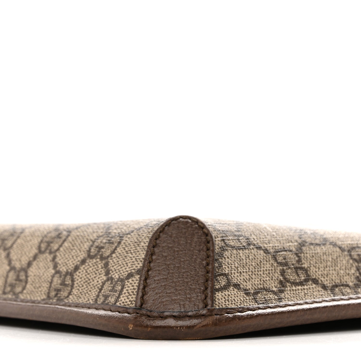 GG Supreme Monogram Web Medium Neo Vintage Flap Messenger Bag Beige New Acero