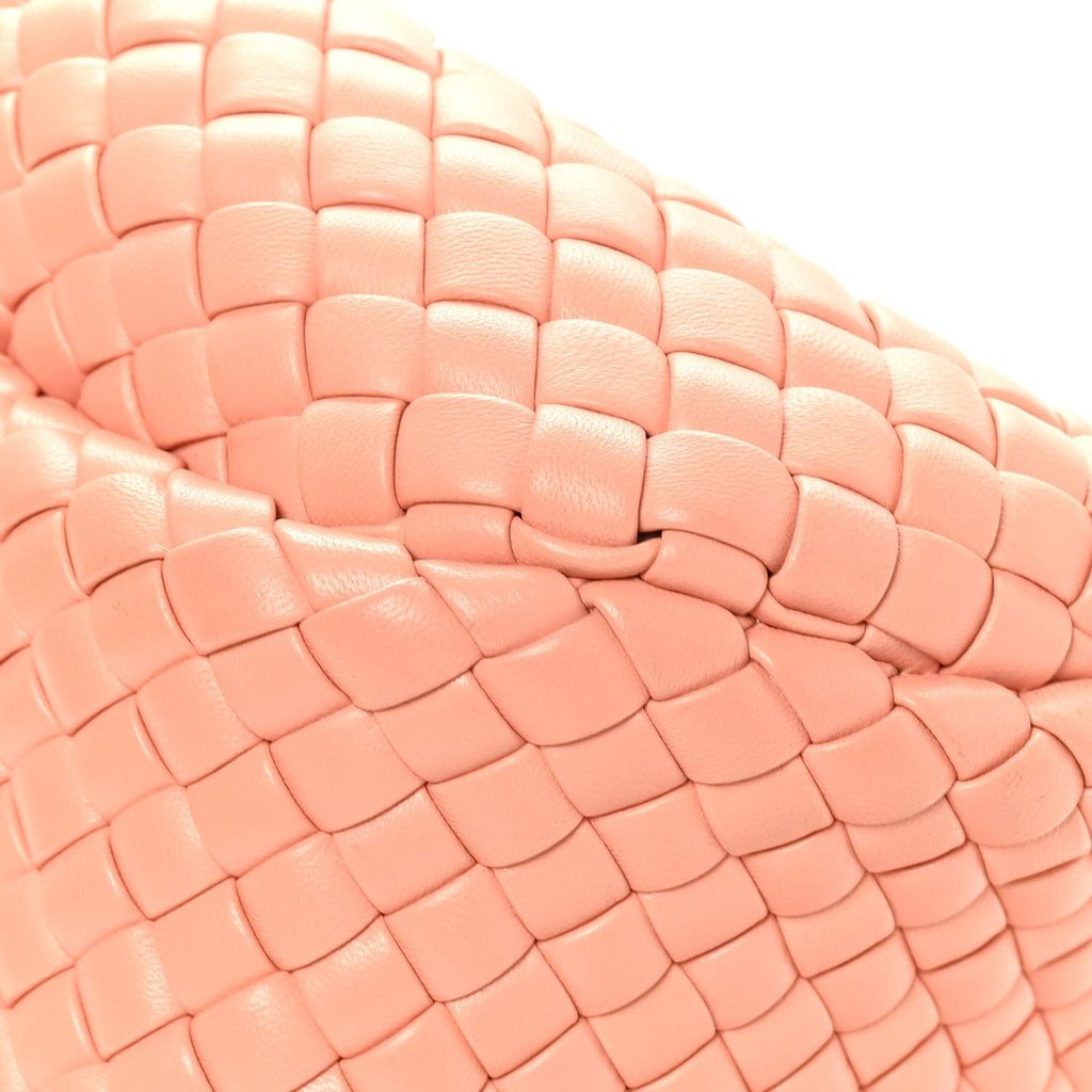 Lambskin Padded Intrecciato Mini Jodie Peachy