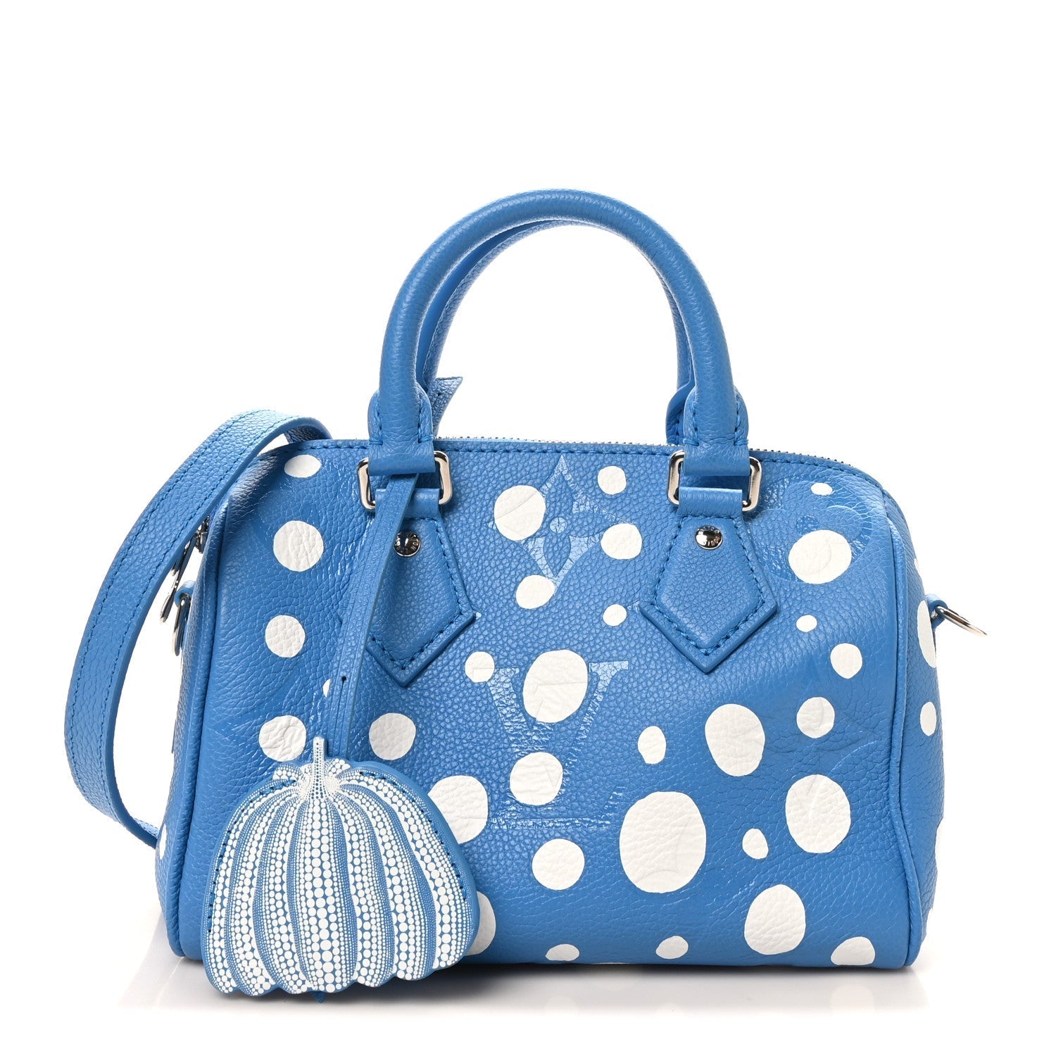 LV X YK Empreinte Speedy Bandouliere 20 Blue White