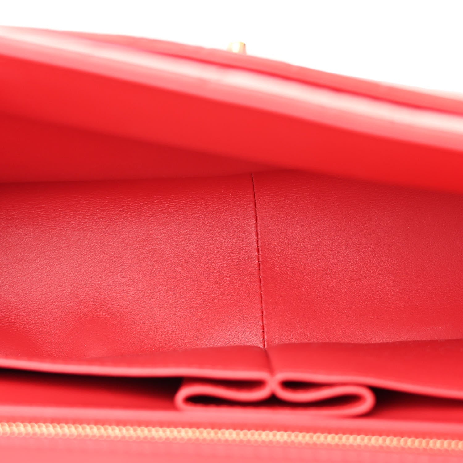 Alligator Jumbo Double Flap Red