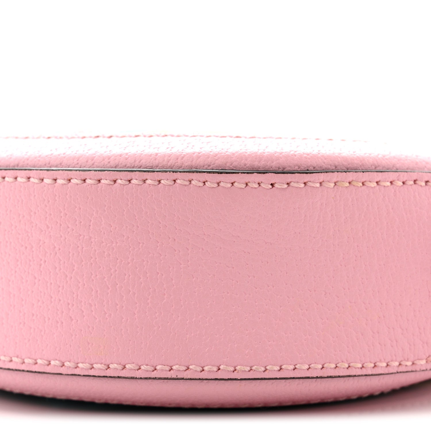 GG Supreme Monogram Psychedelic Round Shoulder Bag Black Multicolor Sugar Pink
