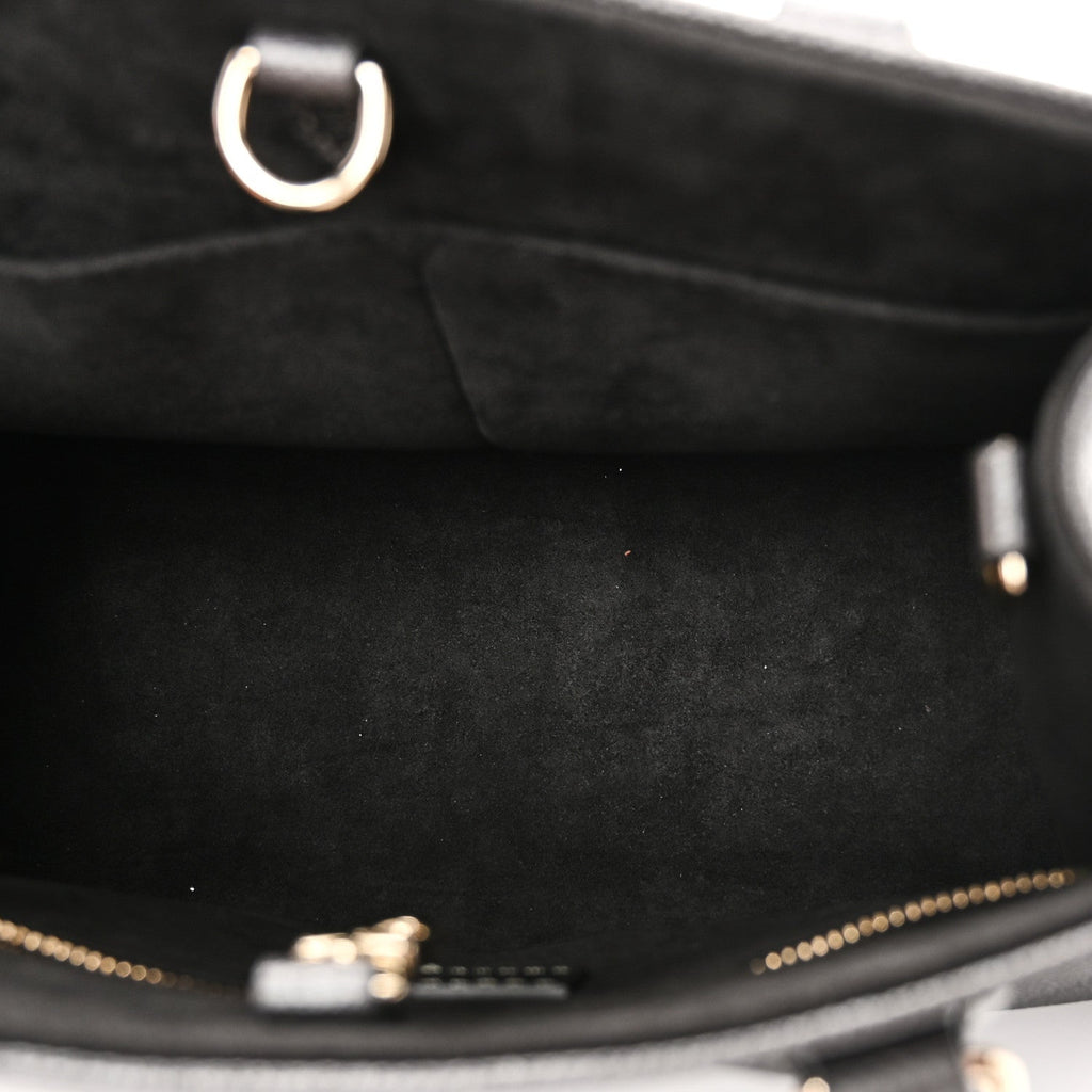 Metallic Empreinte Monogram Giant Onthego PM Gun Metal