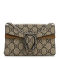 GG Supreme Monogram Super Mini Dionysus Shoulder Bag Taupe