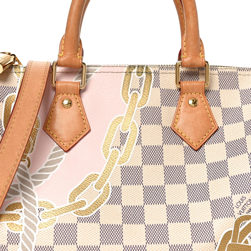 Damier Azur Nautical Speedy Bandouliere 25