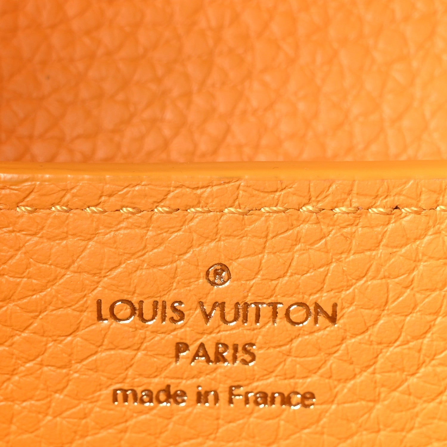Taurillon Mini Capucines Sunbeam Yellow