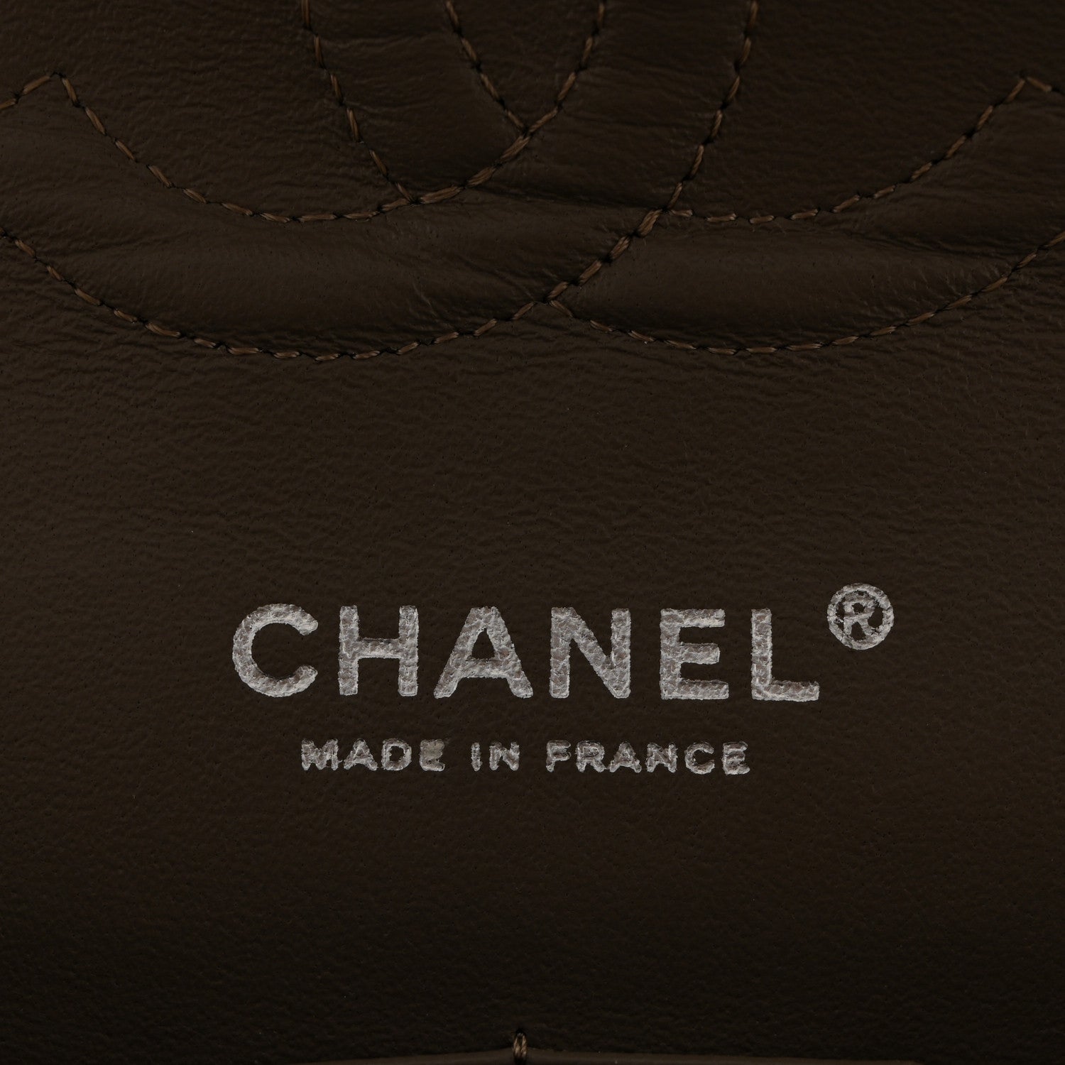 Caviar Quilted Medium Double Flap Taupe
