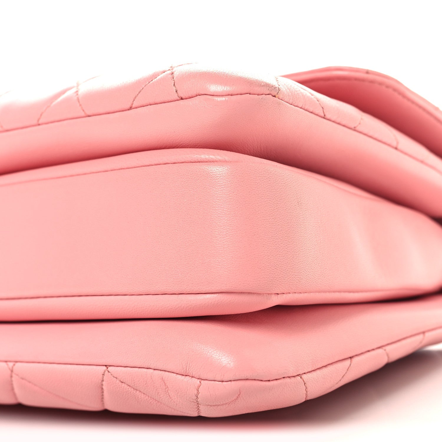 Lambskin Quilted Medium Trendy CC Flap Dual Handle Bag Pink