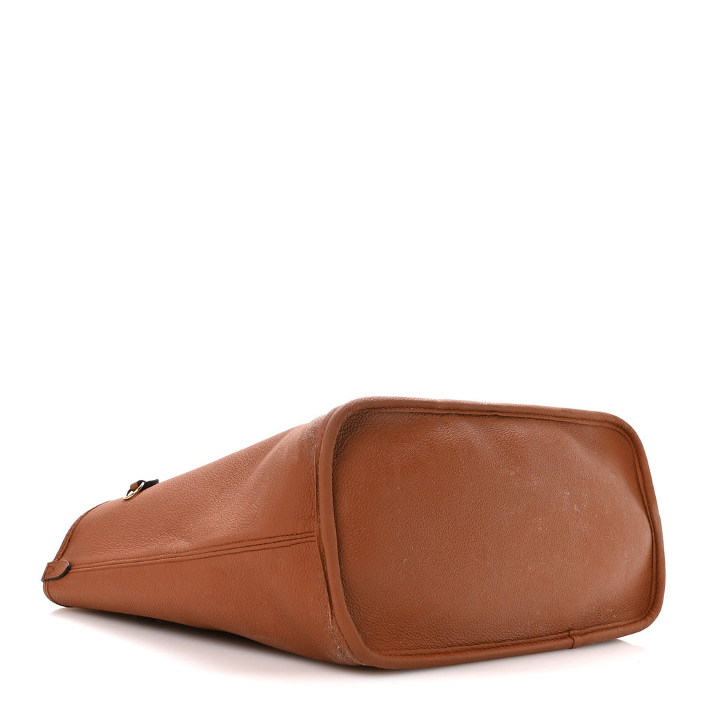 Monogram Calfskin Neo Neverfull Inside Out MM Tan