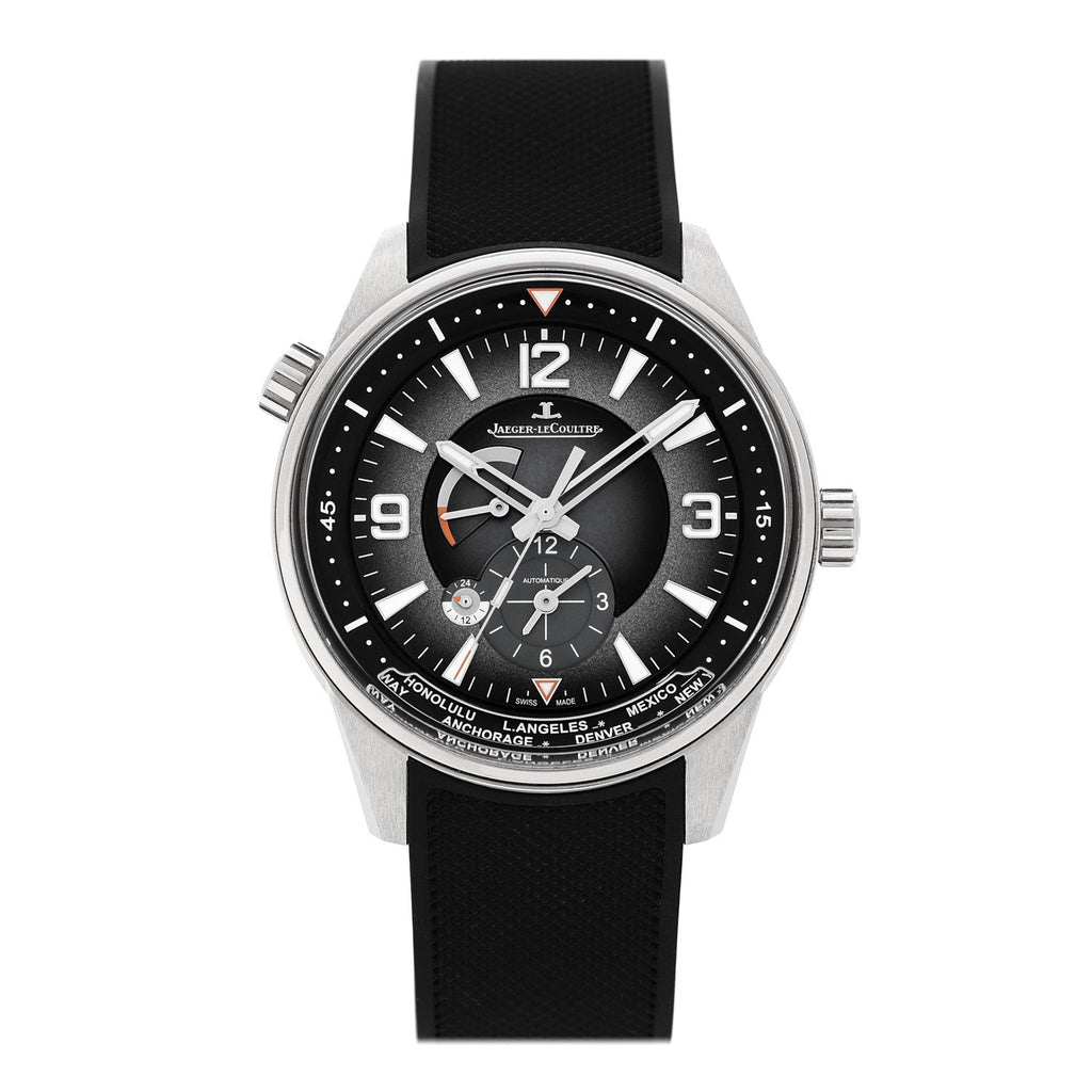 Stainless Steel Rubber 42mm Polaris Automatic Watch Grey Q9078640