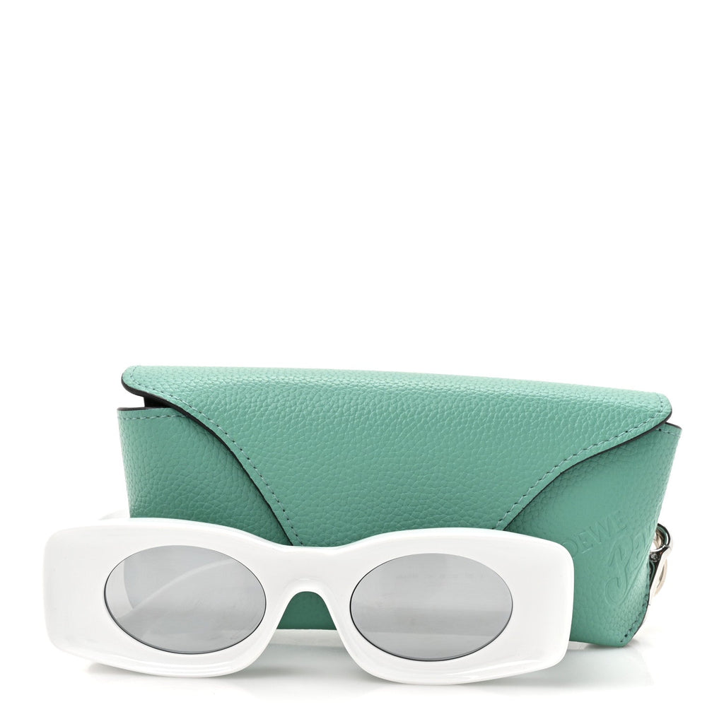 Acetate Sunglasses LW40033I White