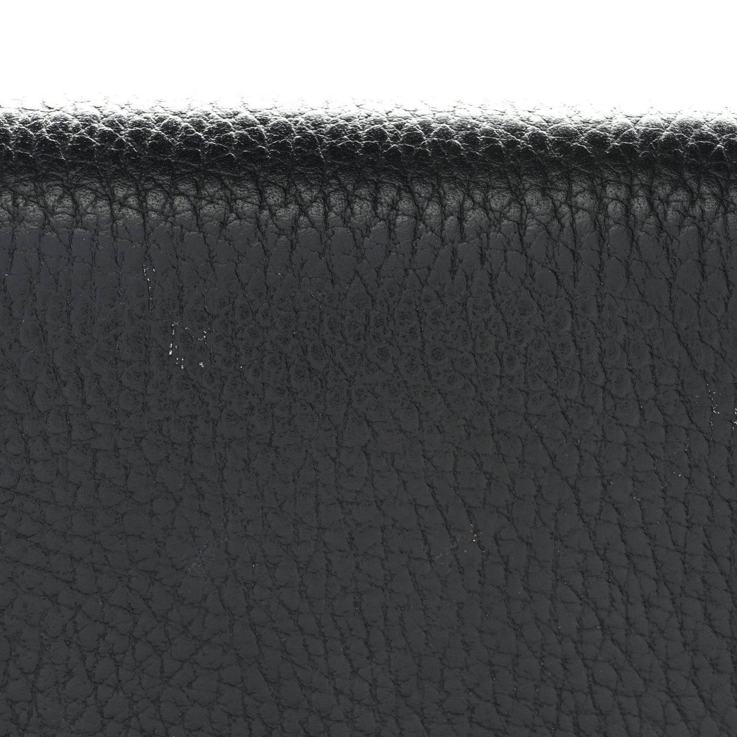 Calfskin Mini GG Marmont Chain Wallet Black