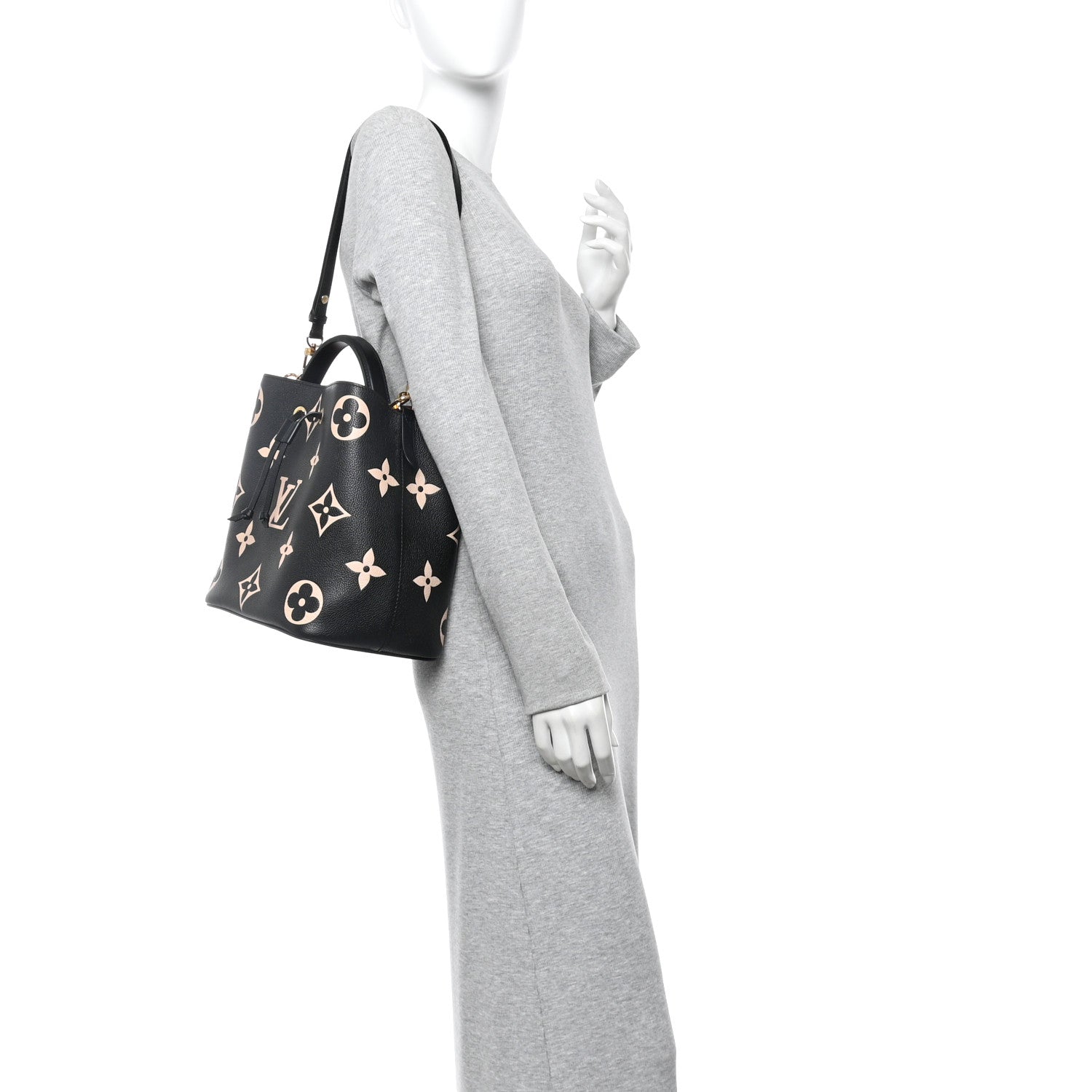 Empreinte Monogram Giant Neonoe MM Black Beige
