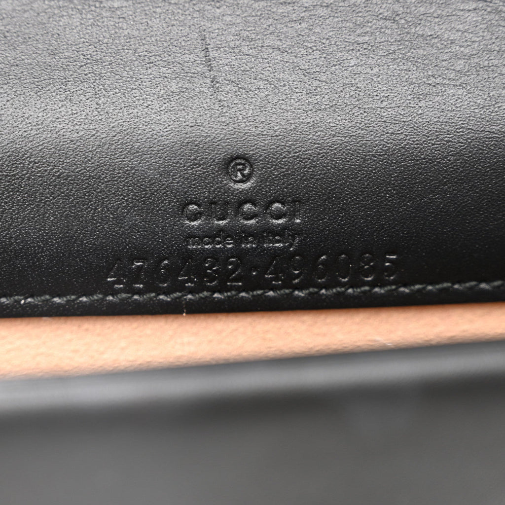 Suede Super Mini Dionysus Shoulder Bag Black