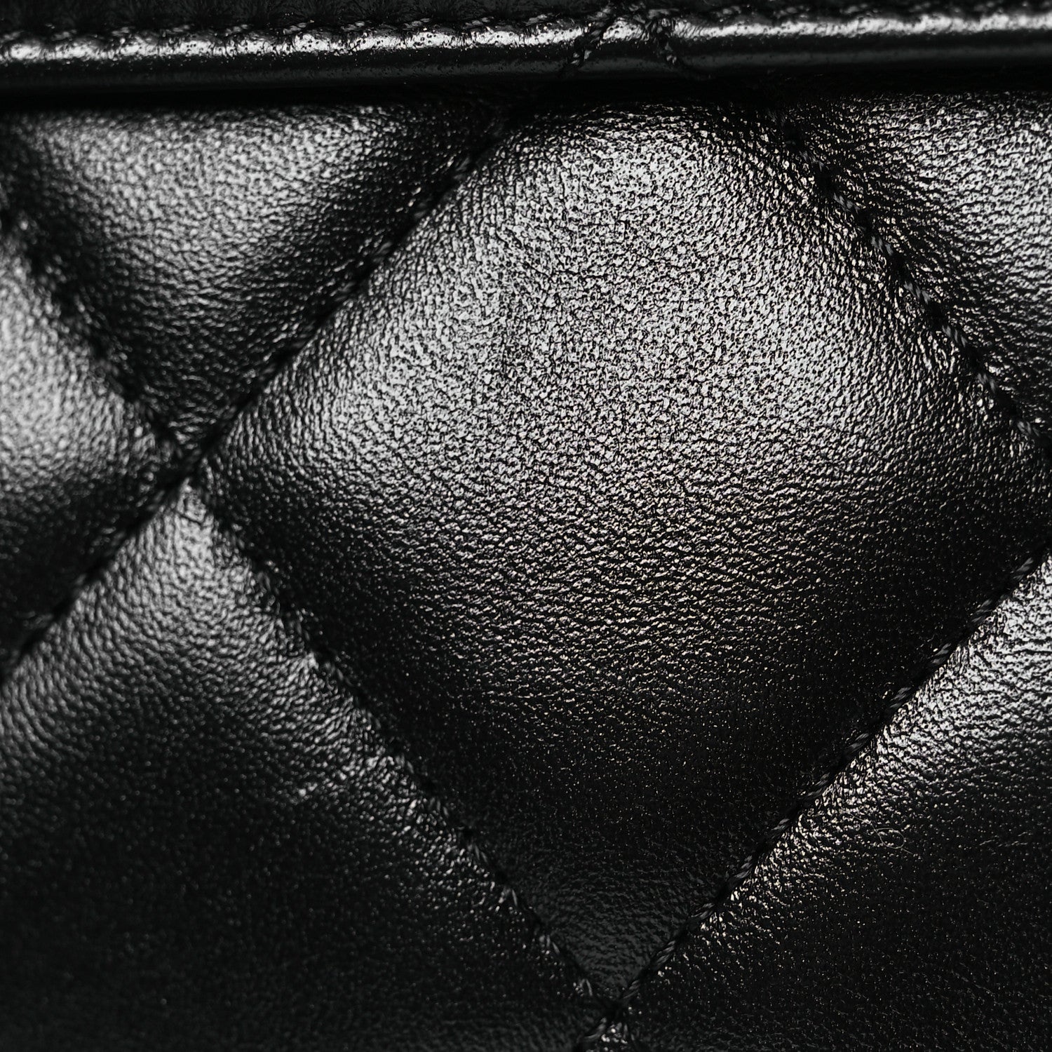 Lambskin Quilted Small Trendy CC Dual Handle Flap Bag Black