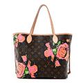 Monogram Roses Neverfull MM
