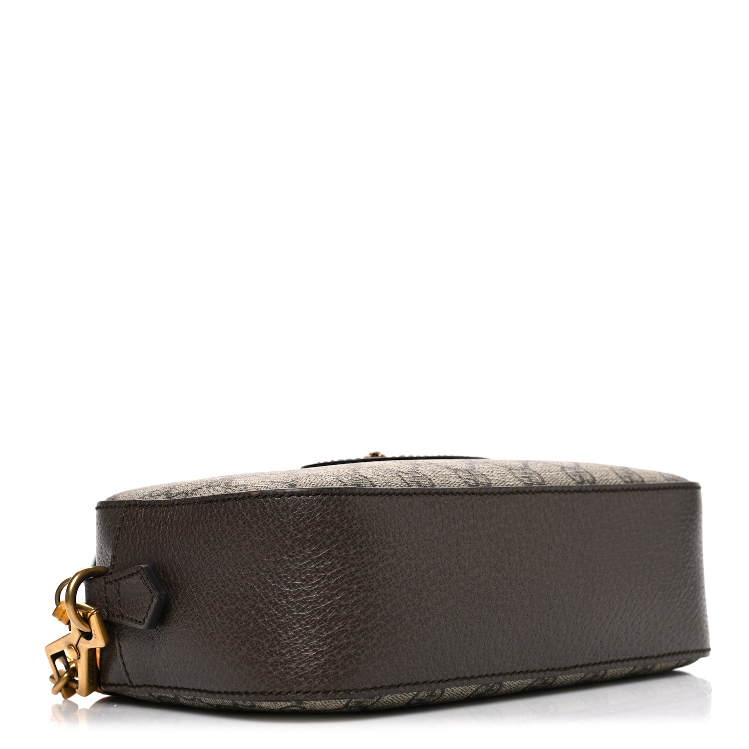 GG Supreme Monogram Web Neo Vintage Shoulder Bag Beige New Acero Crop