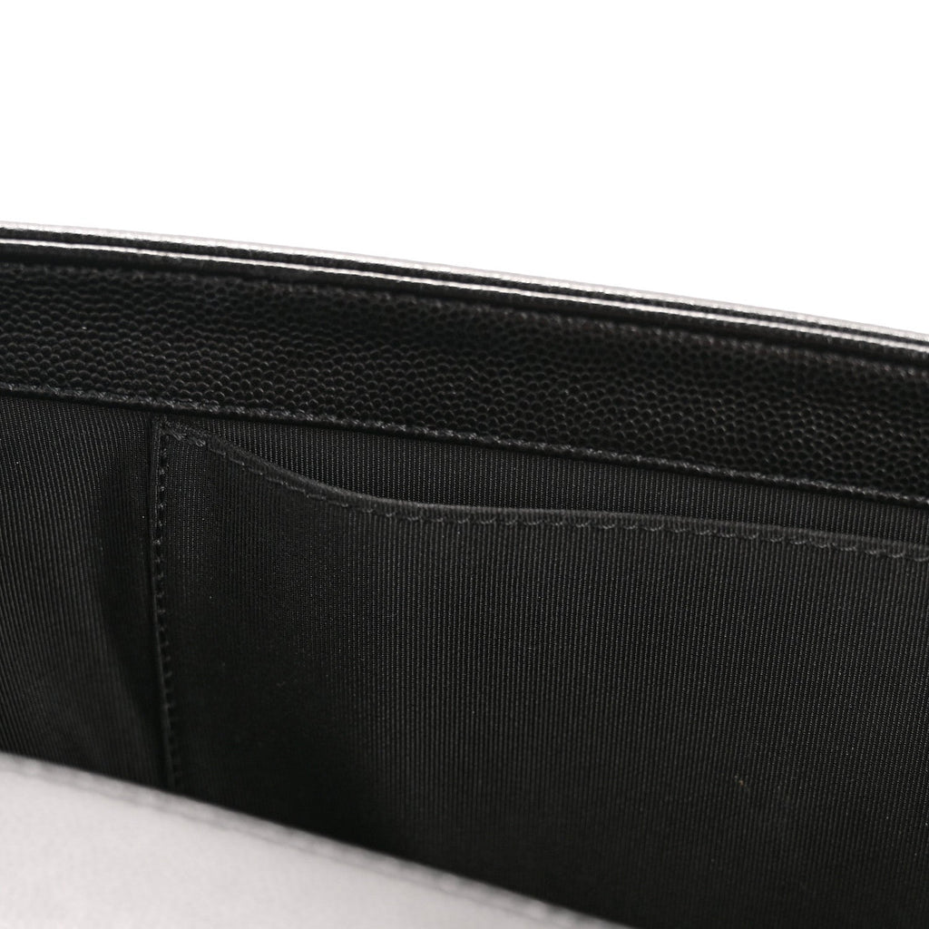Caviar Quilted New Medium Boy Flap Black