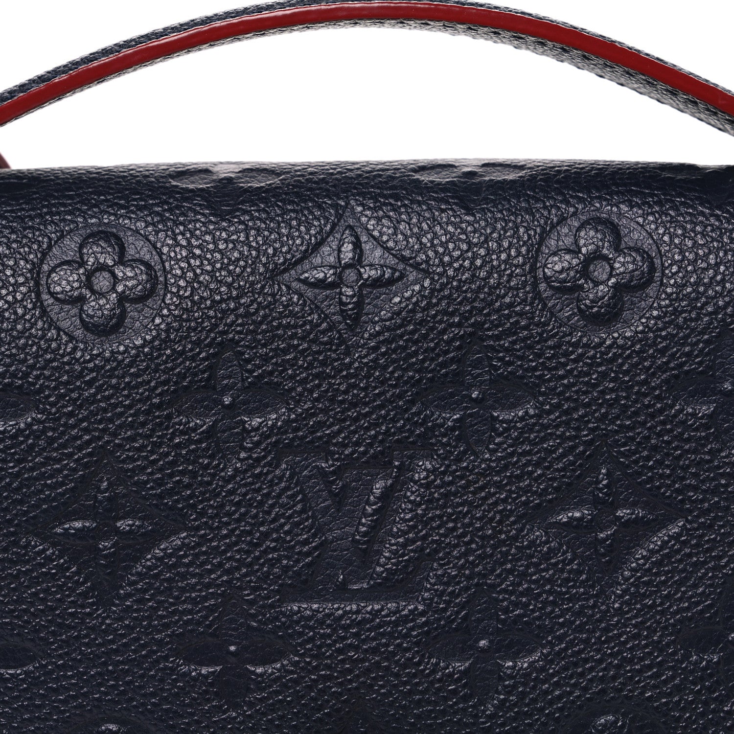 Empreinte Pochette Metis Marine Rouge