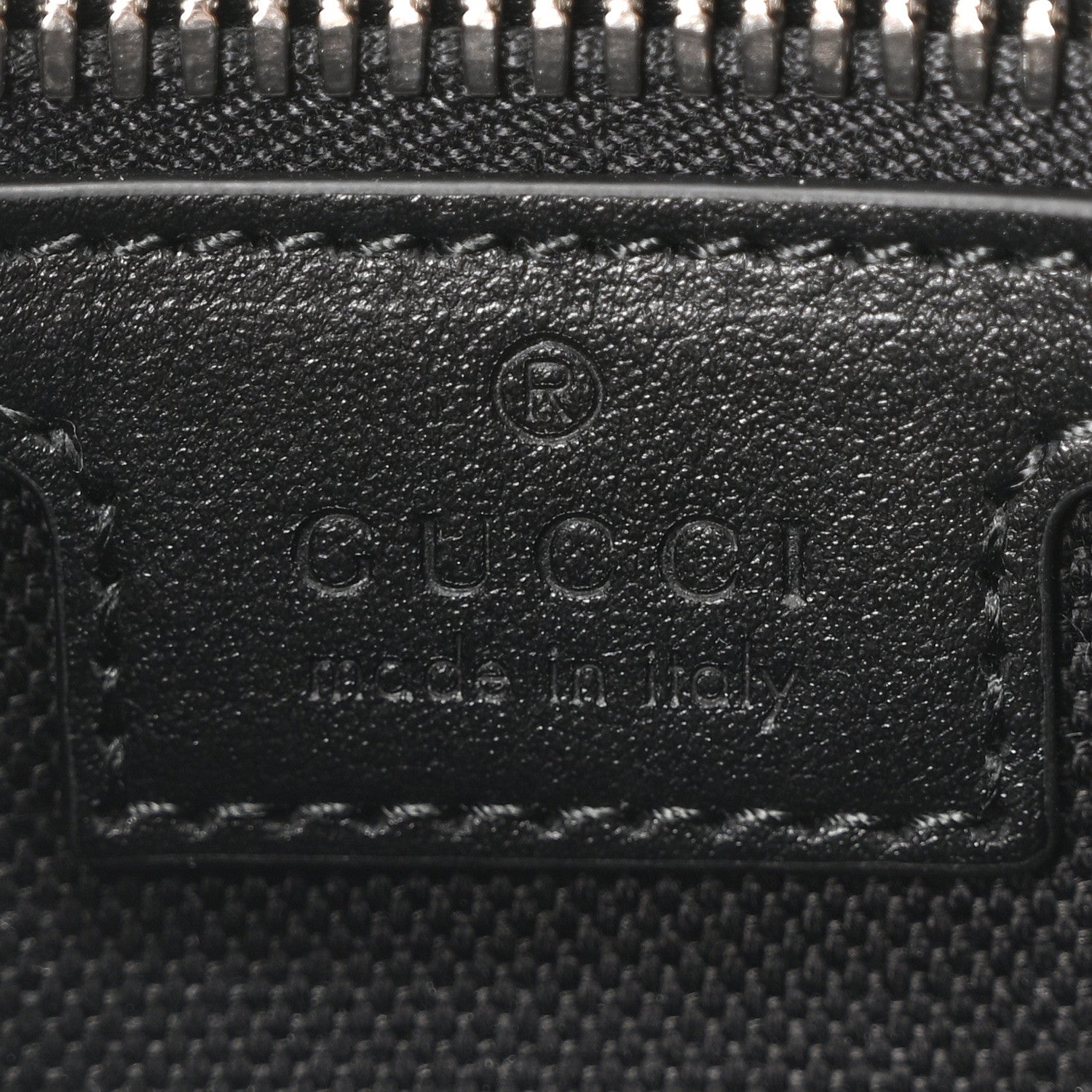 Soft GG Supreme Monogram Web Belt Bag Black Grey