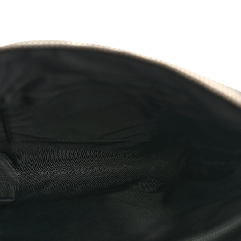 GG Supreme Monogram Web Messenger Bag Black