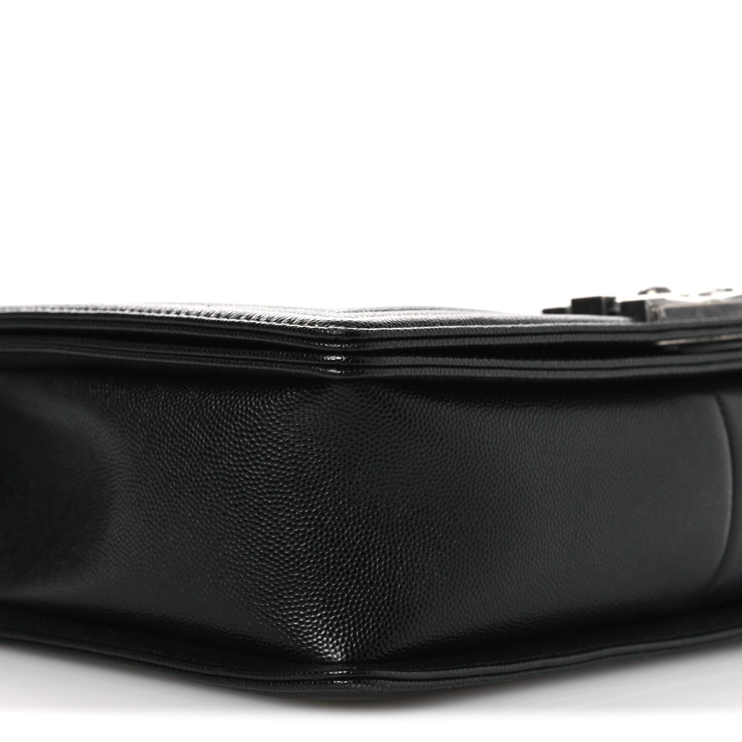Caviar Quilted New Medium Boy Flap Black