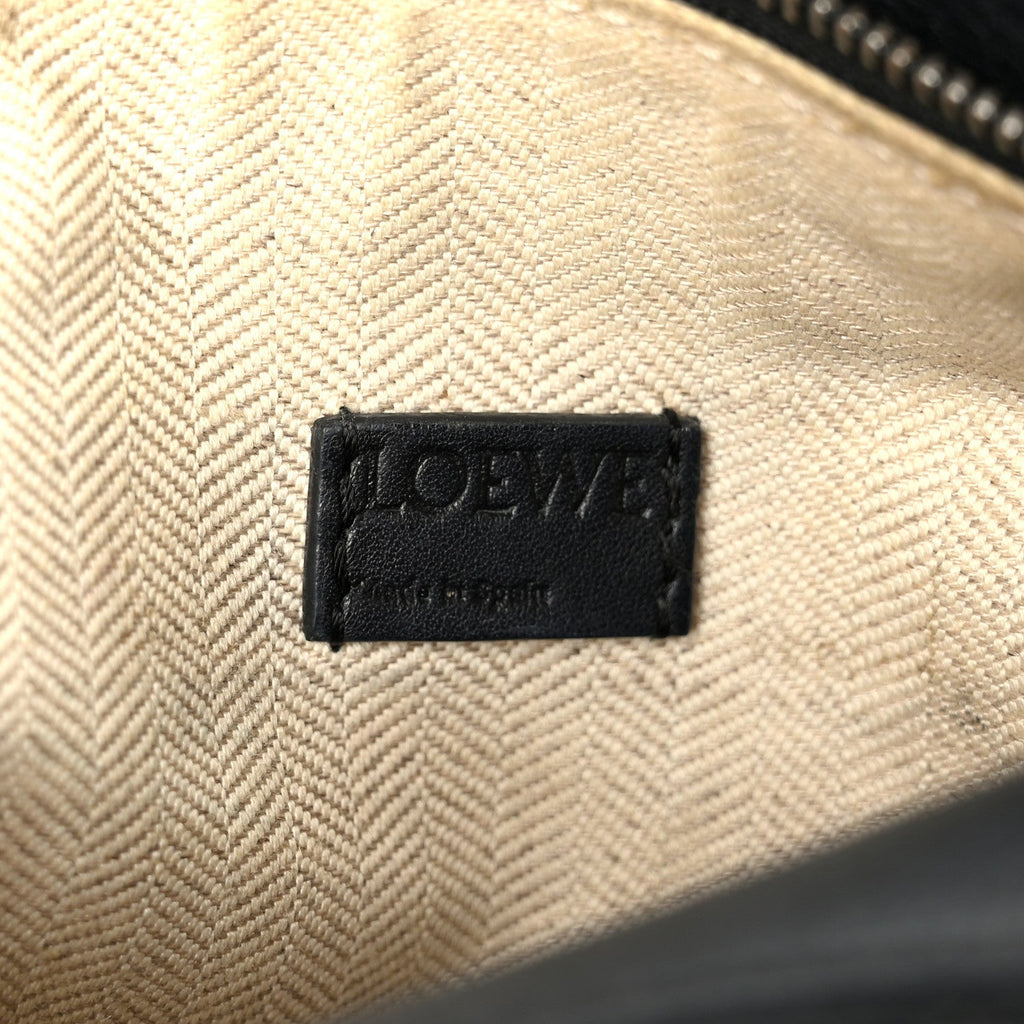 Calfskin Mini Puzzle Bag Black