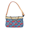 LV X TM Monogram Denim Cerises Pochette Accessories Blue