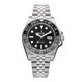 Stainless Steel 40mm Oyster Perpetual Date GMT Master II Bruce Wayne Watch Black 126710GRNR