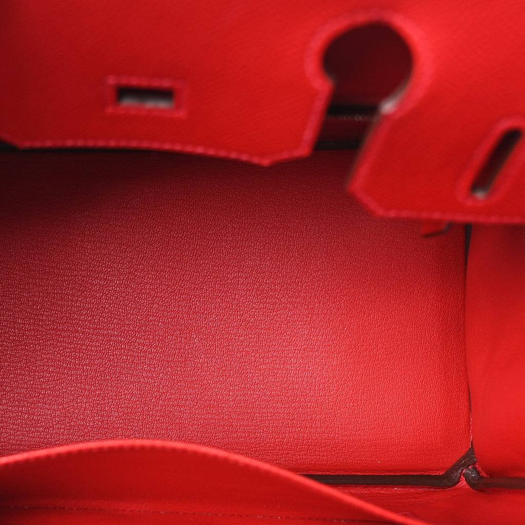 Epsom Birkin 30 Rouge Vif