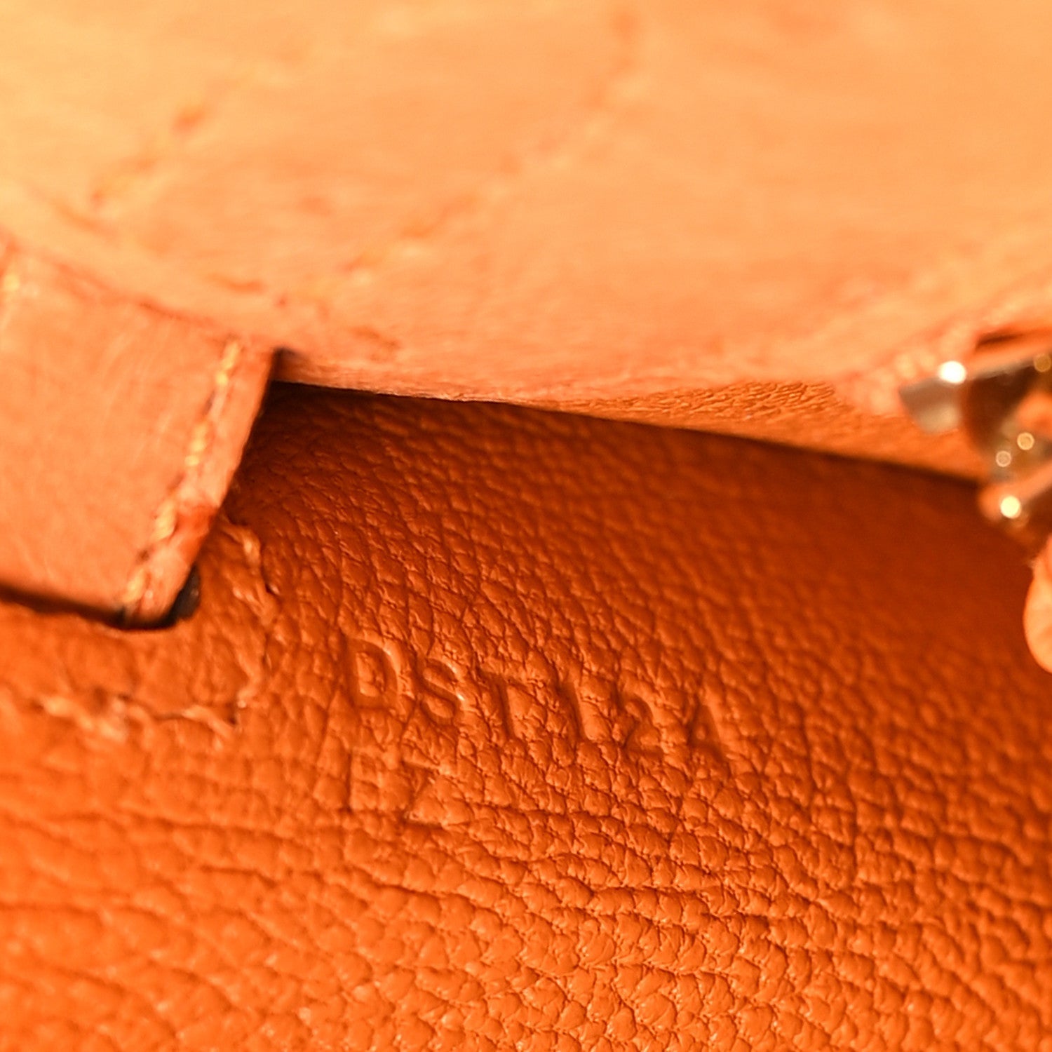 Ostrich Kelly Sellier 25 Abricot