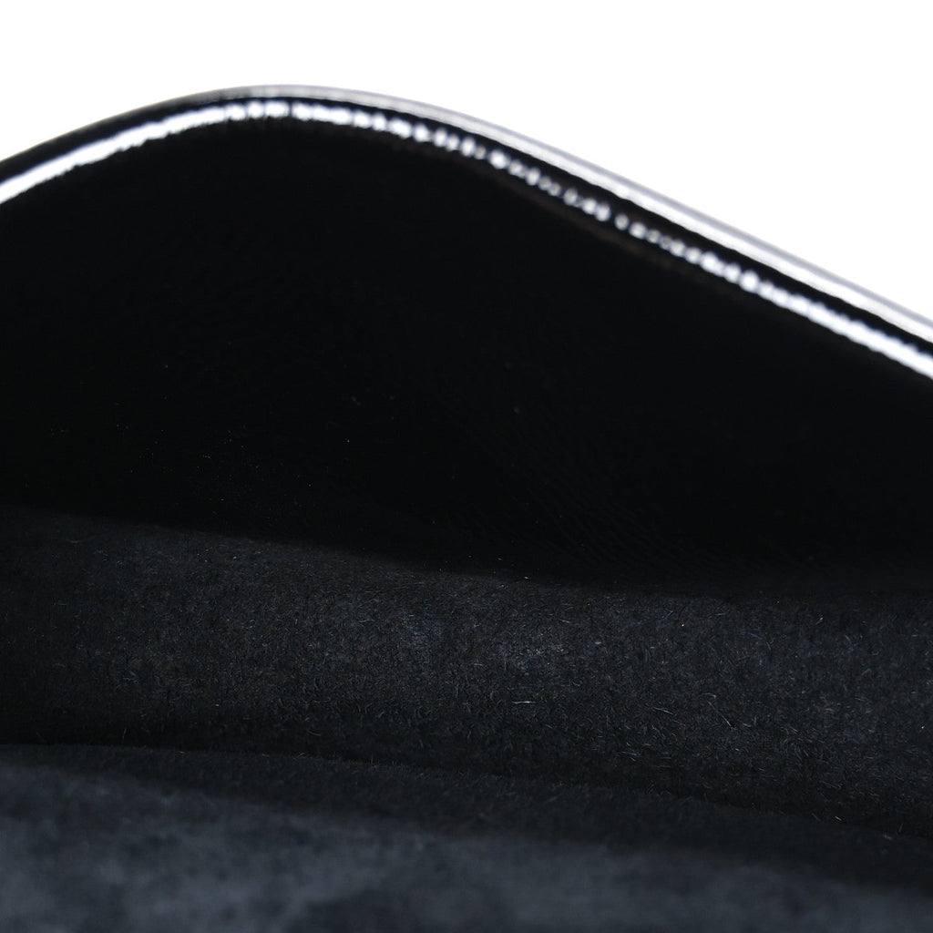 Crinkled Patent Mini Dionysus Shoulder Bag Black