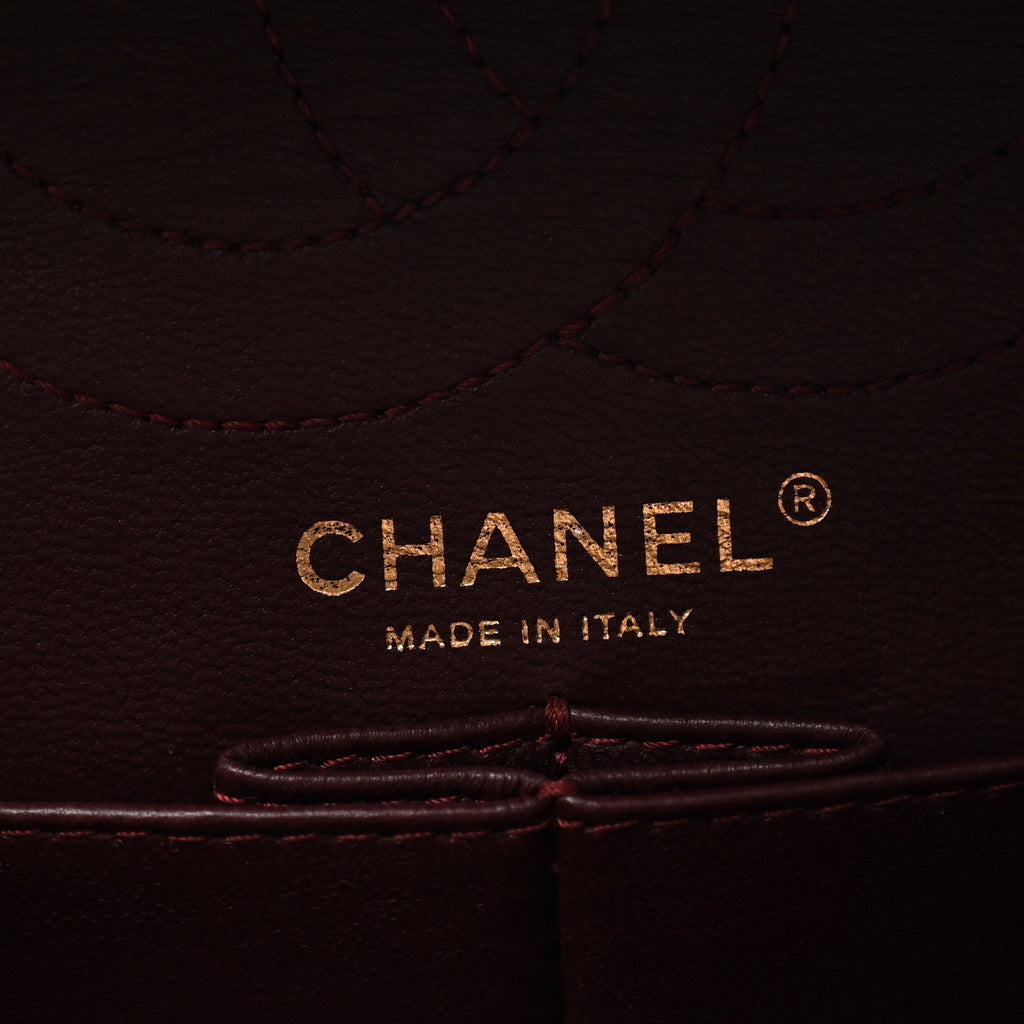 Aged Calfskin Quilted 2.55 Reissue 226 Flap Black