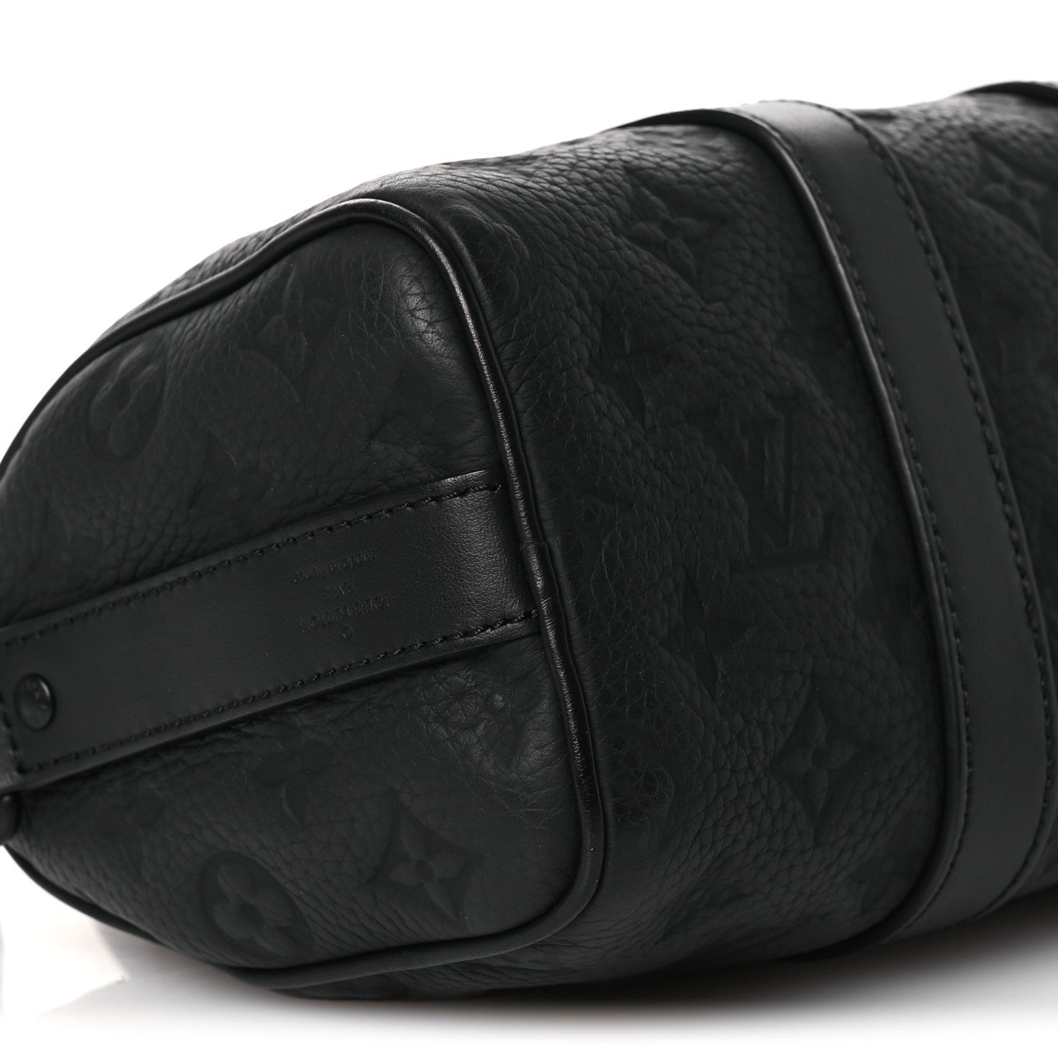 Monogram Taurillon Keepall Bandouliere 25 Black
