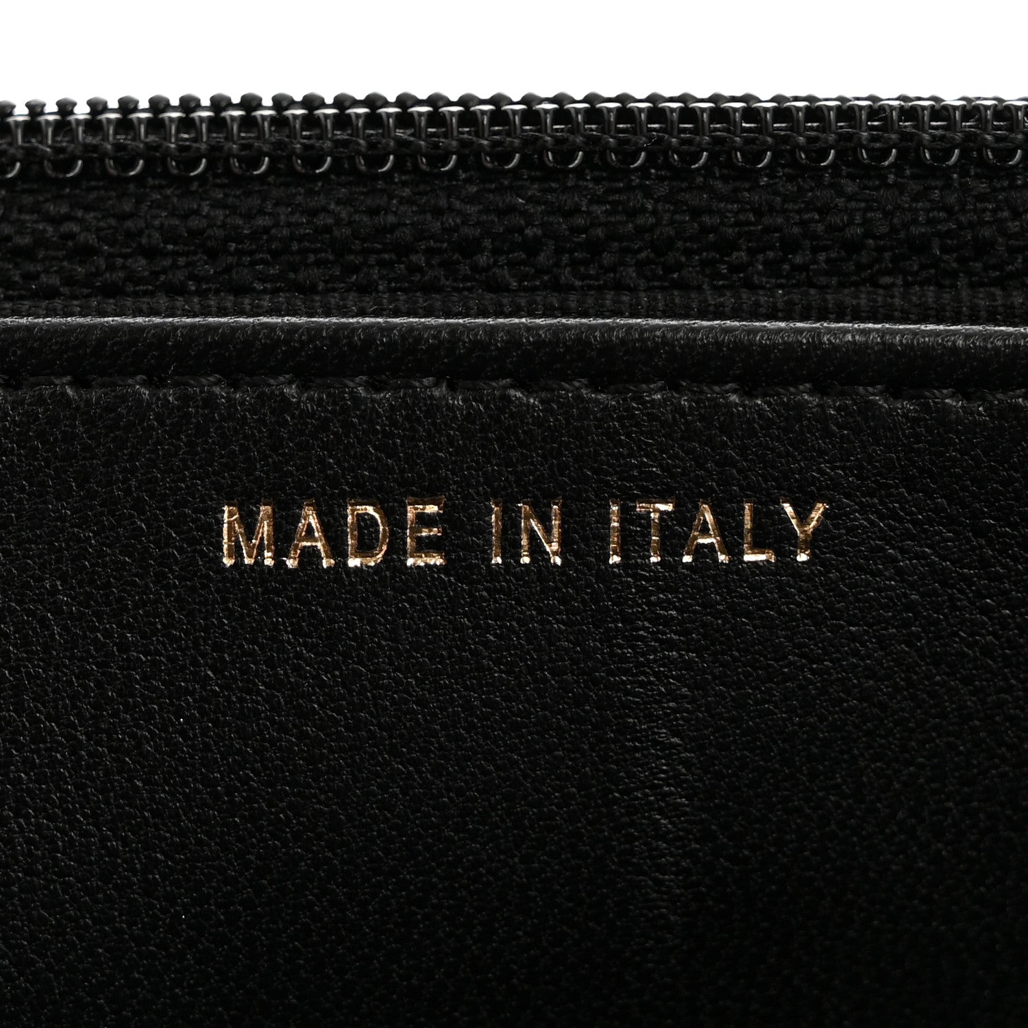 Lambskin Quilted Trendy CC Wallet On Chain WOC Black