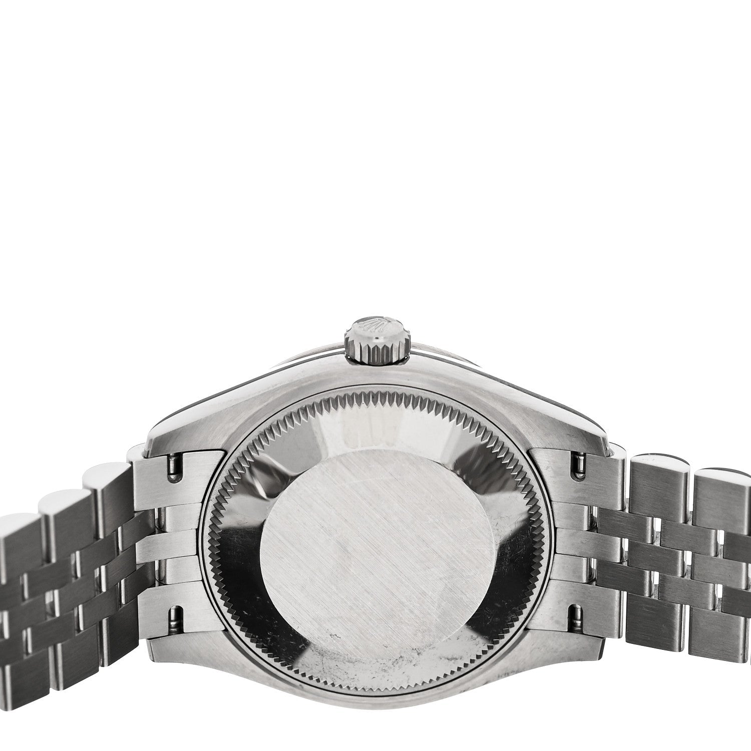 Stainless Steel 18K White Gold Diamond 31mm Oyster Perpetual Datejust Watch Aubergine Roman 278274