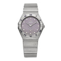 Stainless Steel Diamond 28mm Constellation Quartz Watch Purple 131.10.28.60.60.002