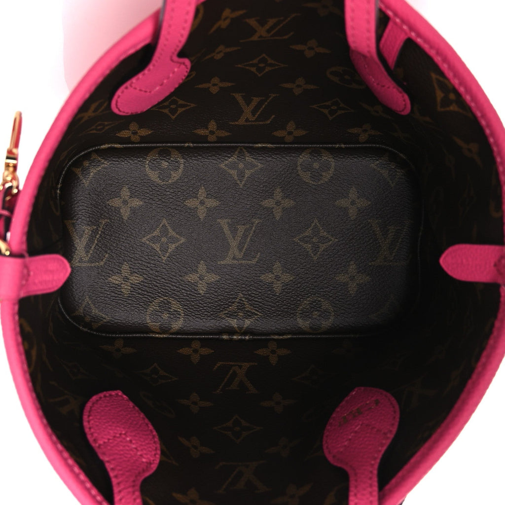 Monogram Neverfull Inside Out Bandouliere BB Rose Pondichery