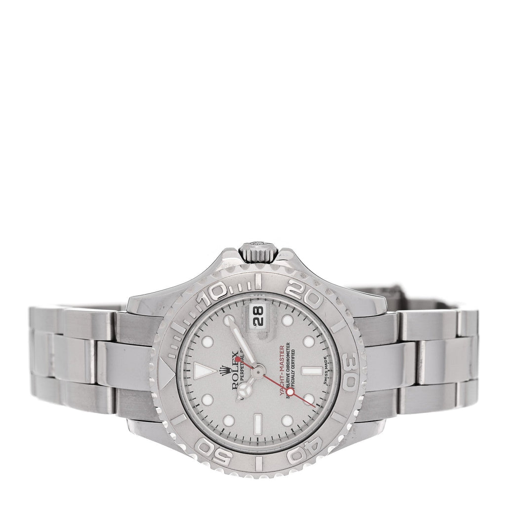 Stainless Steel Platinum 29mm Yacht-Master Watch Silver 169622