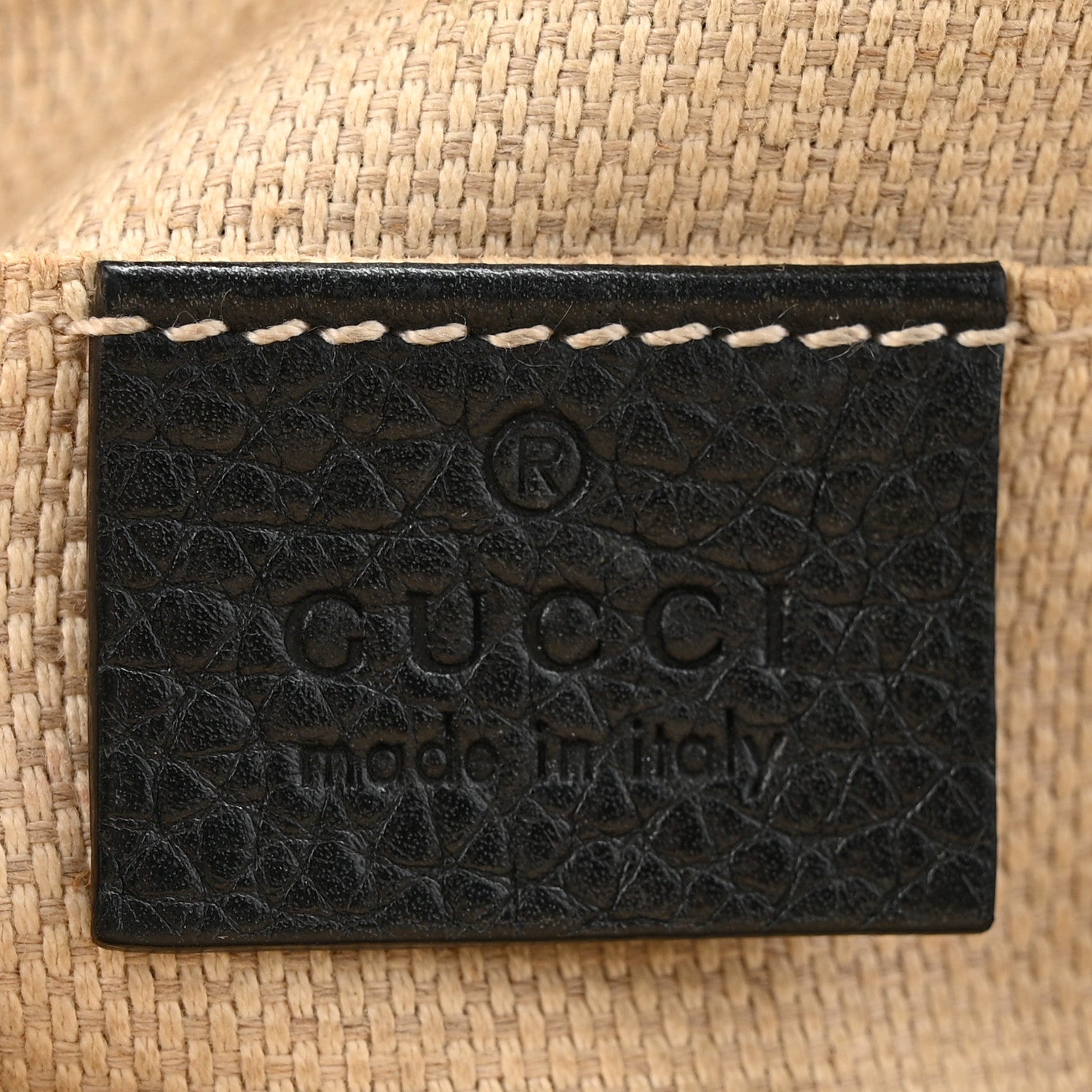 Pebbled Calfskin Small Soho Disco Bag Black