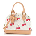 LV X TM Monogram Cerises Alma BB White