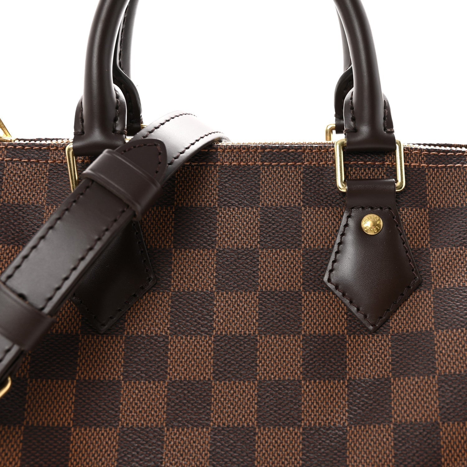 Damier Ebene Speedy Bandouliere 25