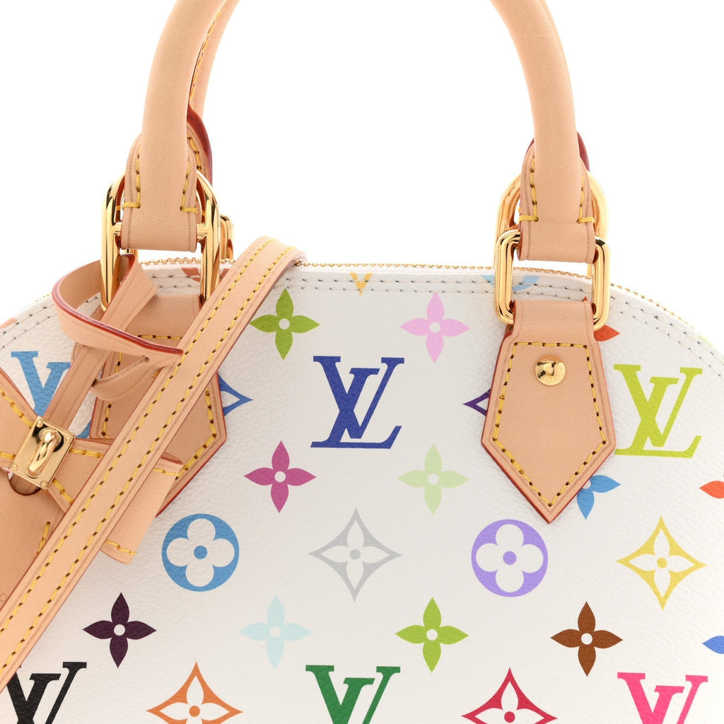 LV X TM Monogram Multicolor Alma BB White