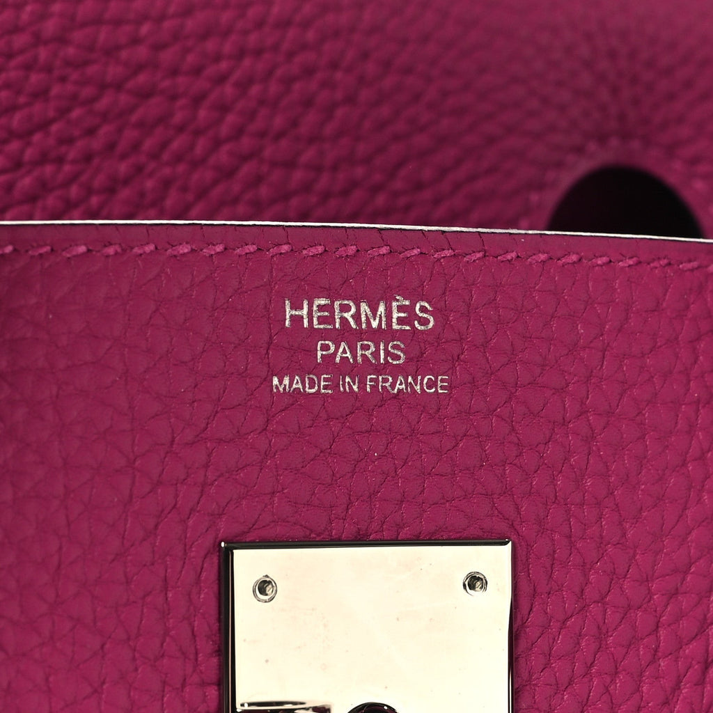 Togo Birkin 30 Rose Pourpre